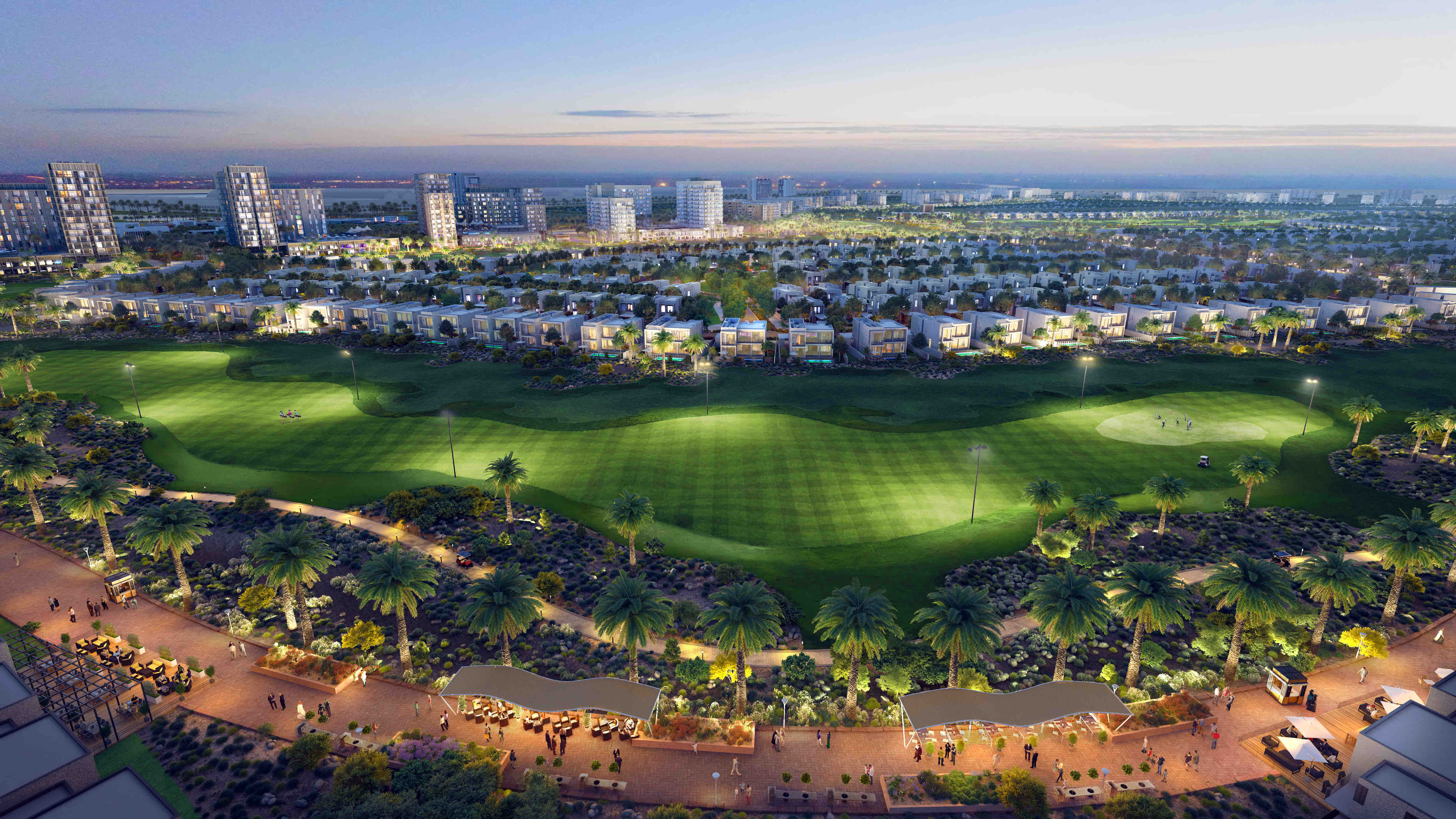 Typical homes in Emaar South