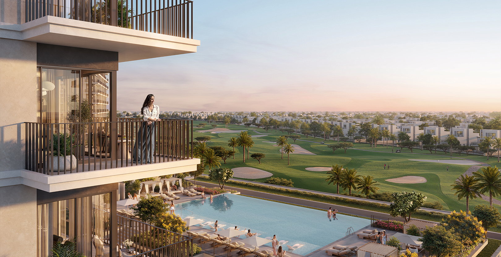 Vista Ridge, Emaar South — green fairways