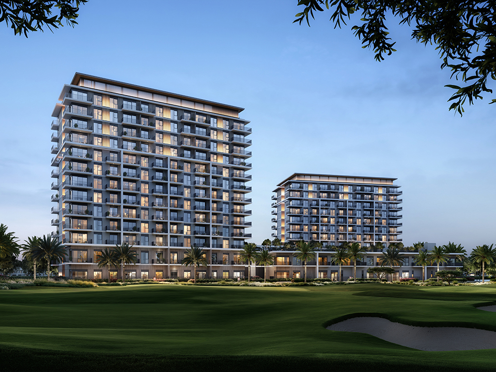 Vista Ridge, Emaar South — balconies and glazing