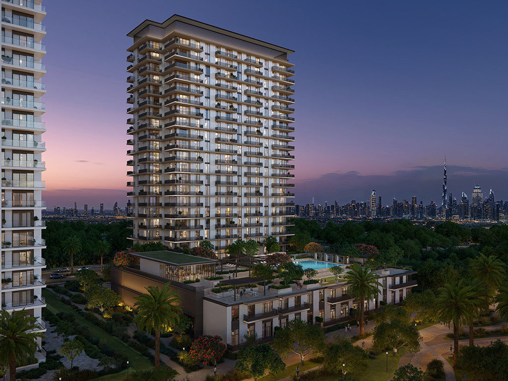 Greencrest, Dubai Hills Estate — contemporary elevation