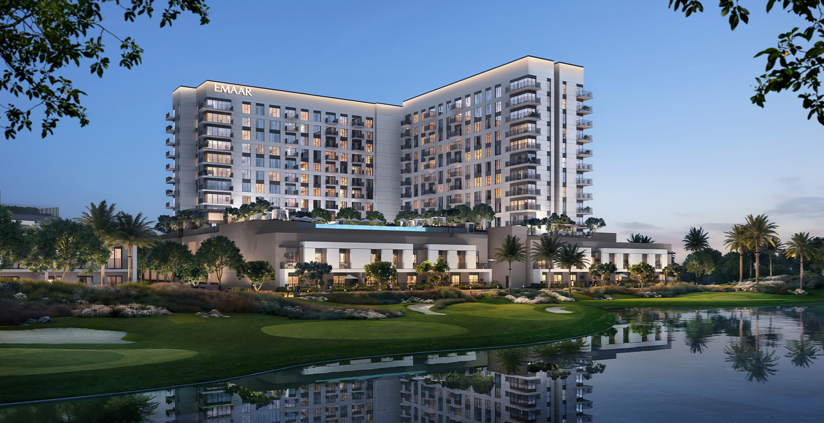Golf Vale, Emaar South — fairway outlook