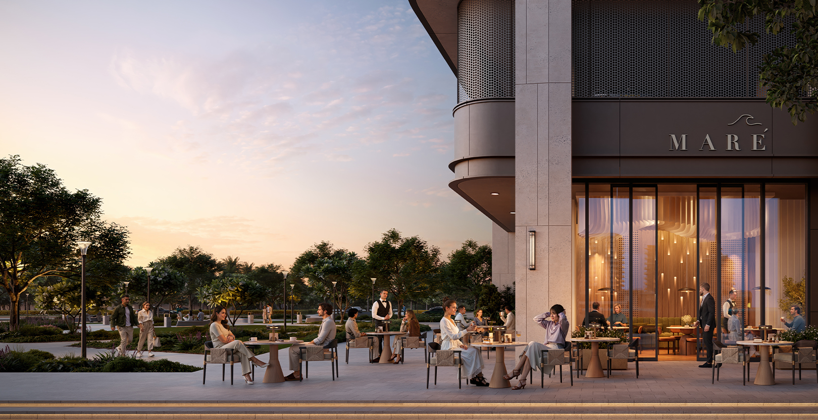 Fior 1, Rashid Yachts & Marina — skyline outlook