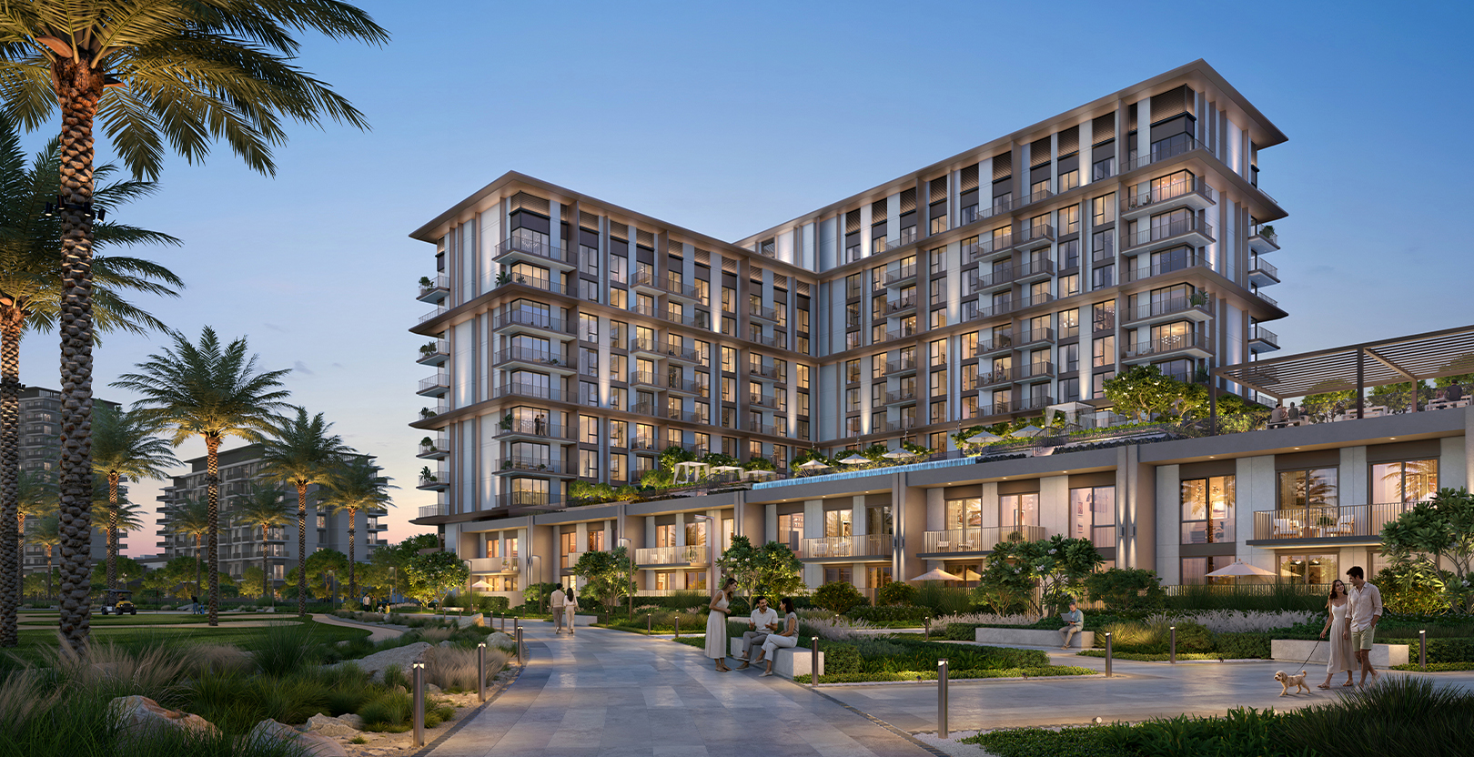 Golf Trails, Emaar South — midrise residences