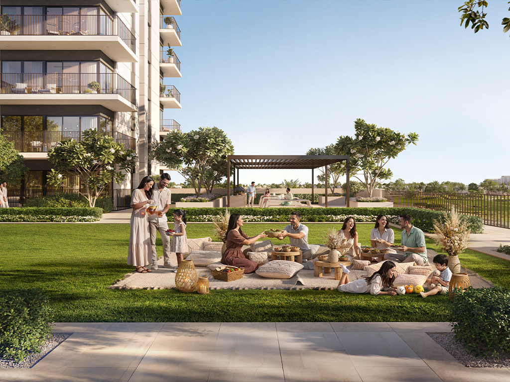 Golf Vale, Emaar South — landscaped surrounds