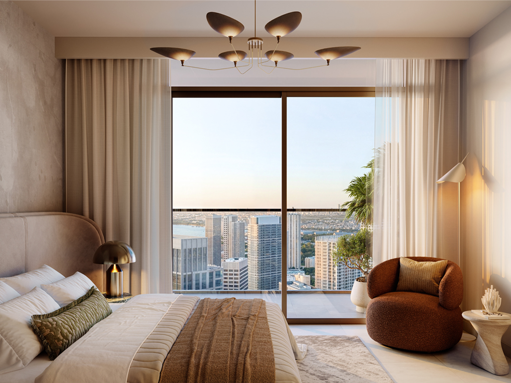 Valia, Dubai Creek Harbour — living interior