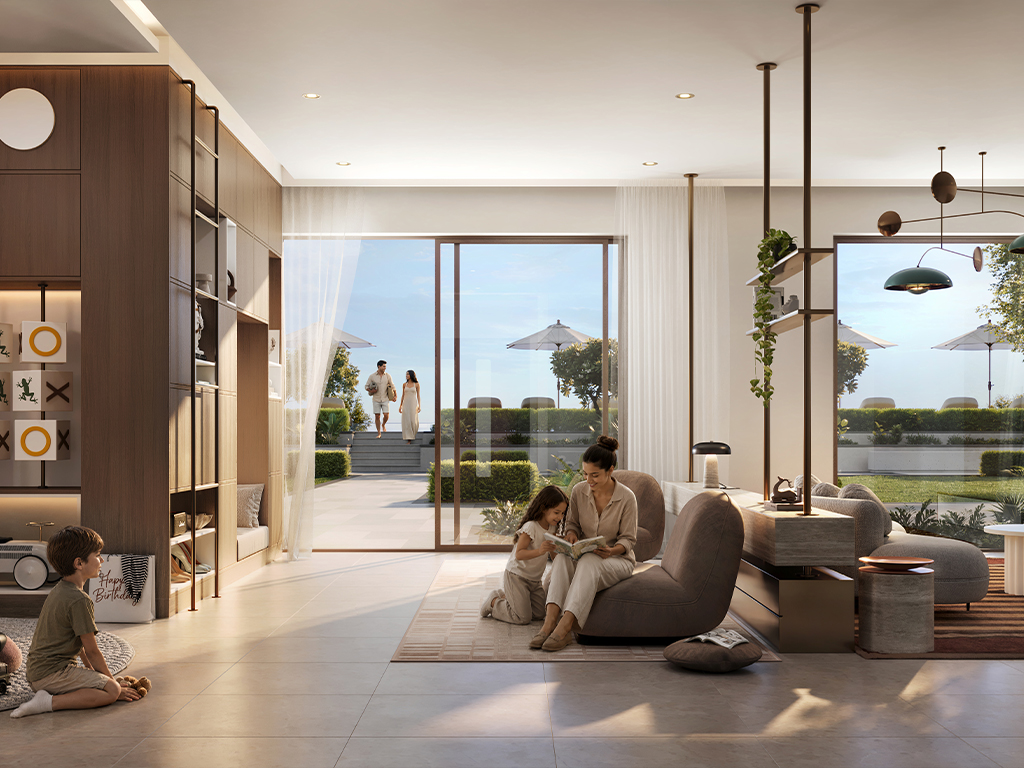 Golf Trails, Emaar South — open plan living