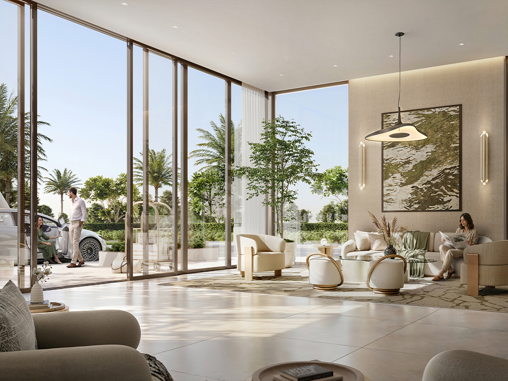 Golf Vale, Emaar South — bedroom interior